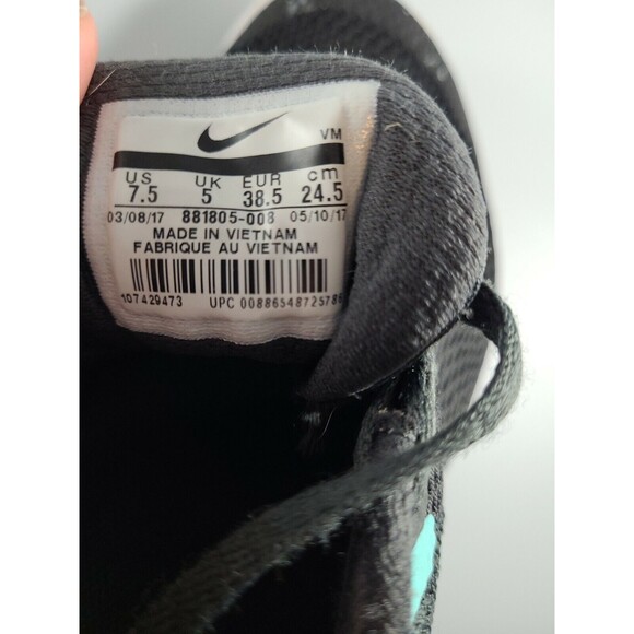 Nike Women Flex Experience RN 6 881805-008 Black Running Shoes Sneakers Size 7.5 - Picture 6 of 11